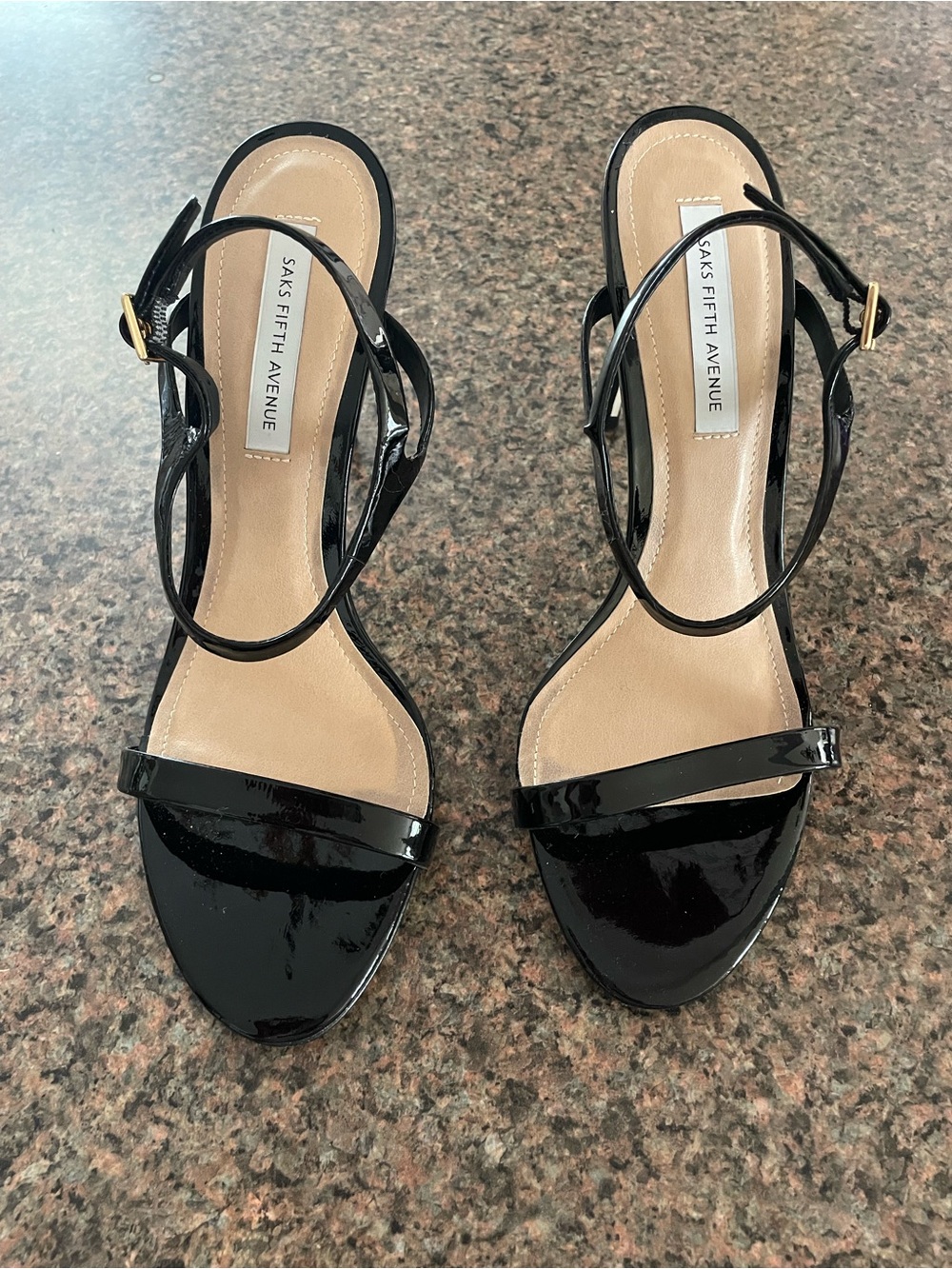Saks Fifth Avenue Leather Heels